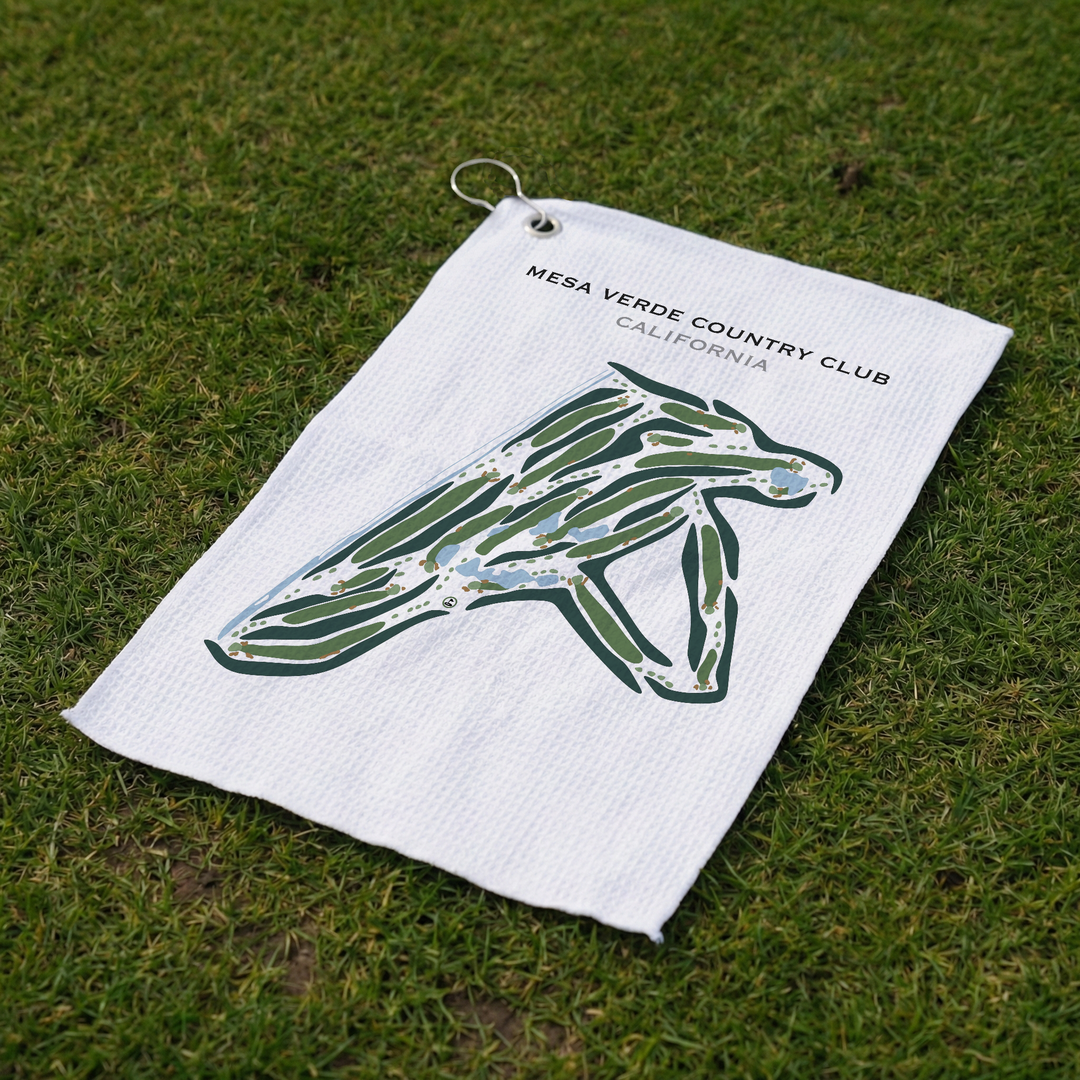 Mesa Verde Country Club, California - Printed Golf Courses