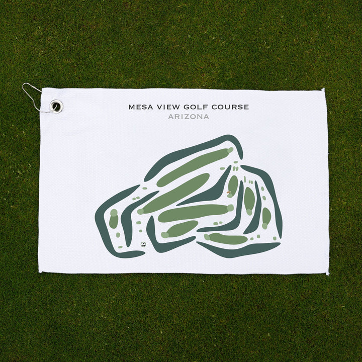 Mesa View Golf Course, Arizona - Printed Golf Courses