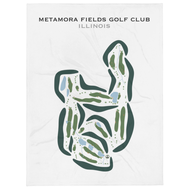 Metamora Fields Golf Club, Illinois - Printed Golf Courses