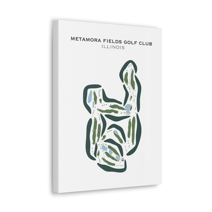 Metamora Fields Golf Club, Illinois - Printed Golf Courses