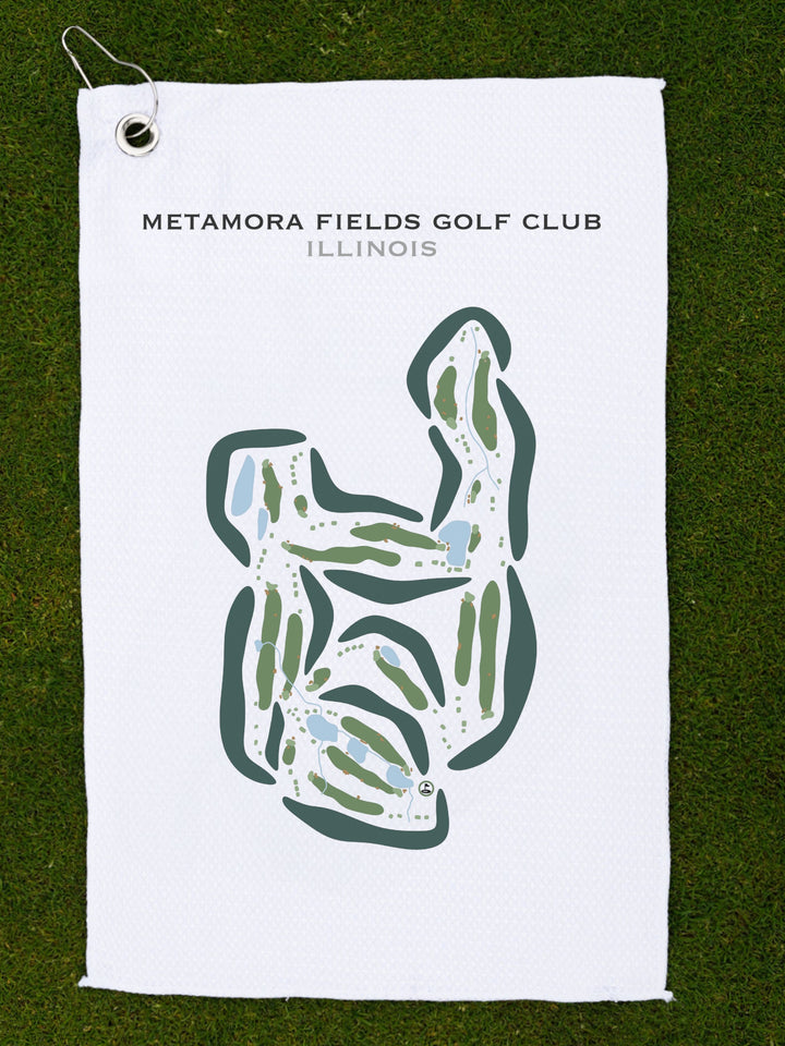 Metamora Fields Golf Club, Illinois - Printed Golf Courses