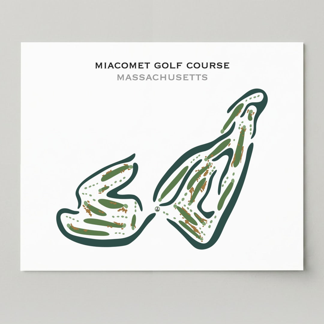 Miacomet Golf Course, Massachusetts - Printed Golf Courses