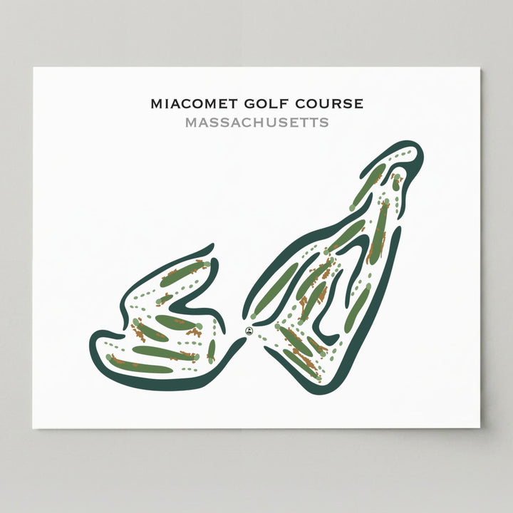 Miacomet Golf Course, Massachusetts - Printed Golf Courses
