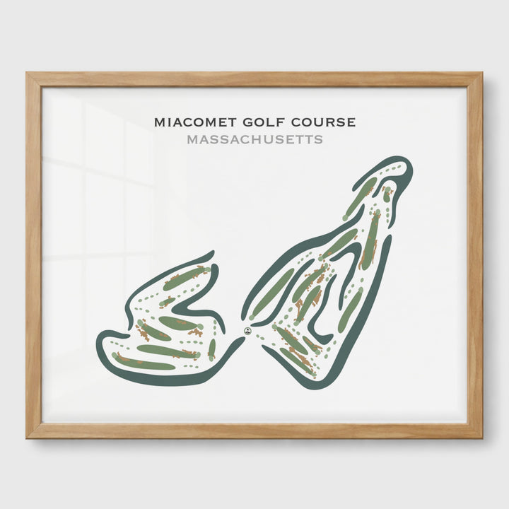 Miacomet Golf Course, Massachusetts - Printed Golf Courses