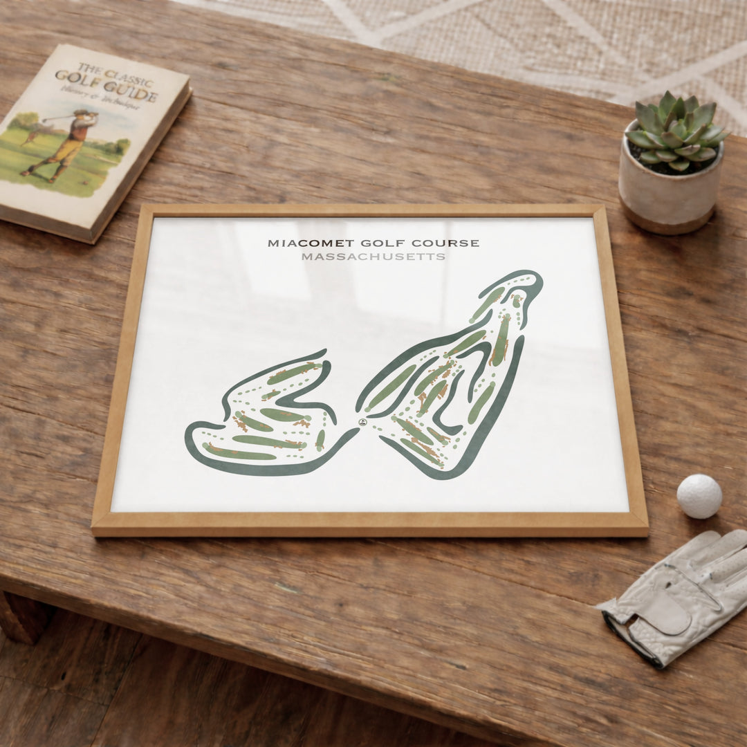 Miacomet Golf Course, Massachusetts - Printed Golf Courses
