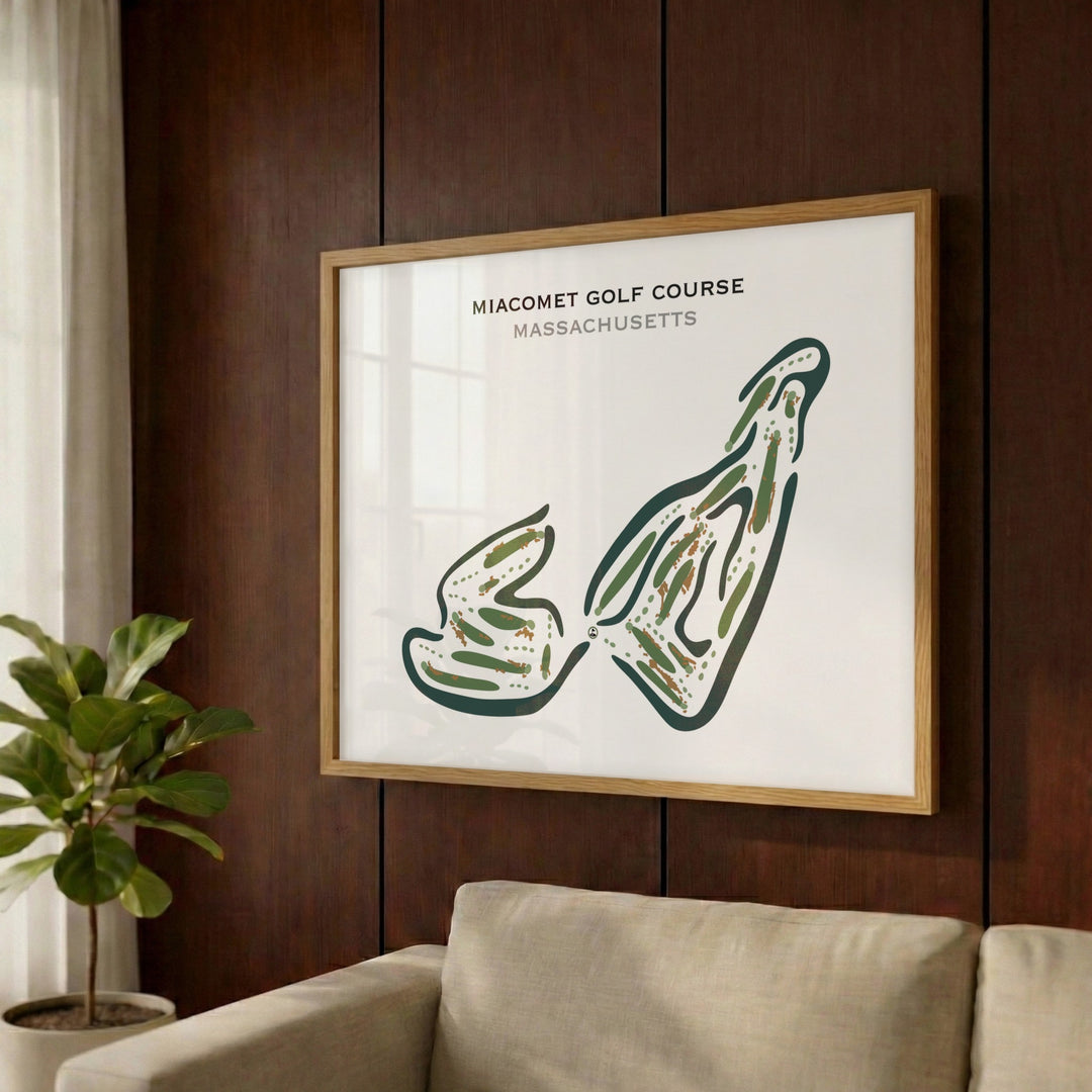 Miacomet Golf Course, Massachusetts - Printed Golf Courses