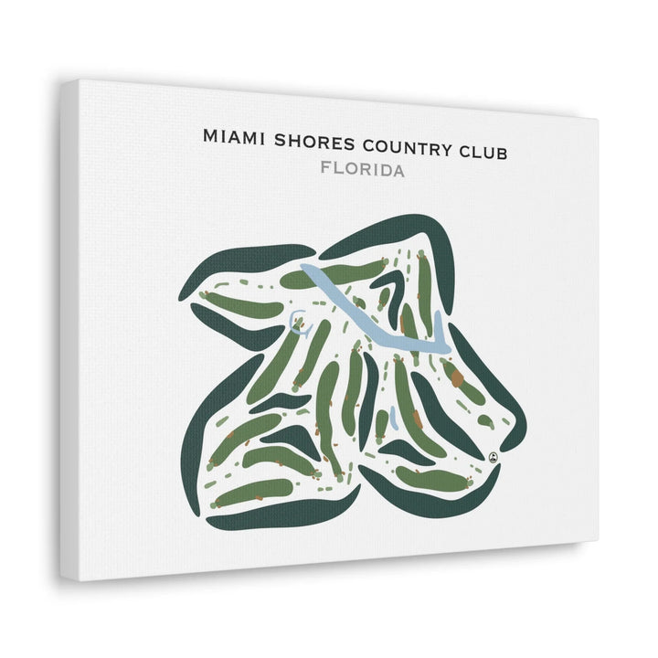 Miami Shores Country Club, Florida - Printed Golf Courses