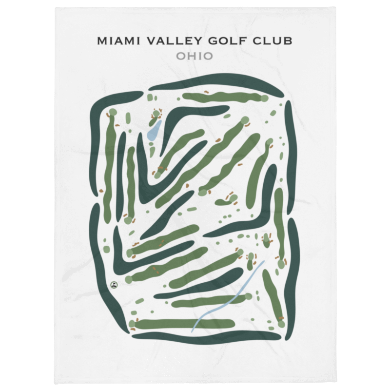 Miami Valley Golf Club, Colorado - Printed Golf Courses