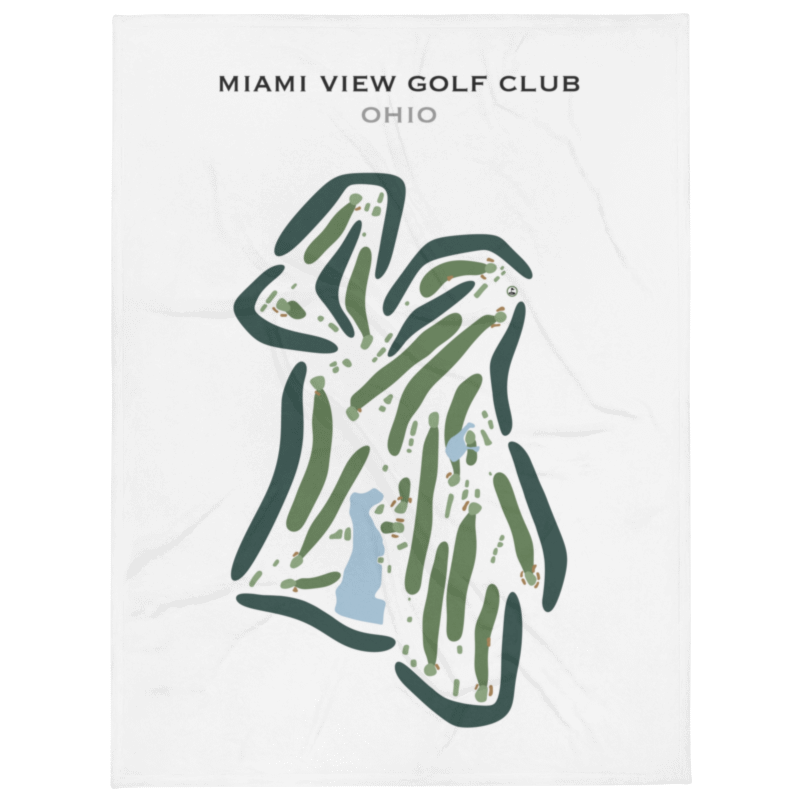 Miami View Golf Club, Ohio - Printed Golf Courses