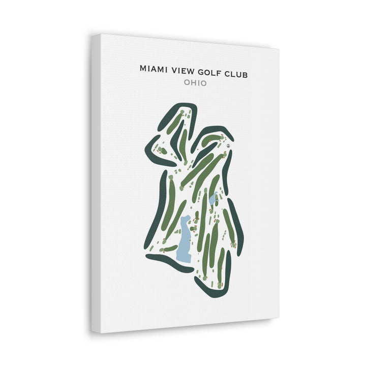 Miami View Golf Club, Ohio - Printed Golf Courses