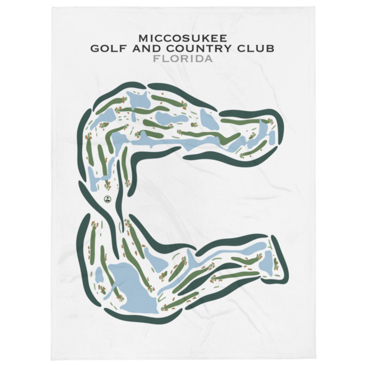 Miccosukee Golf & Country Club, Florida - Printed Golf Courses