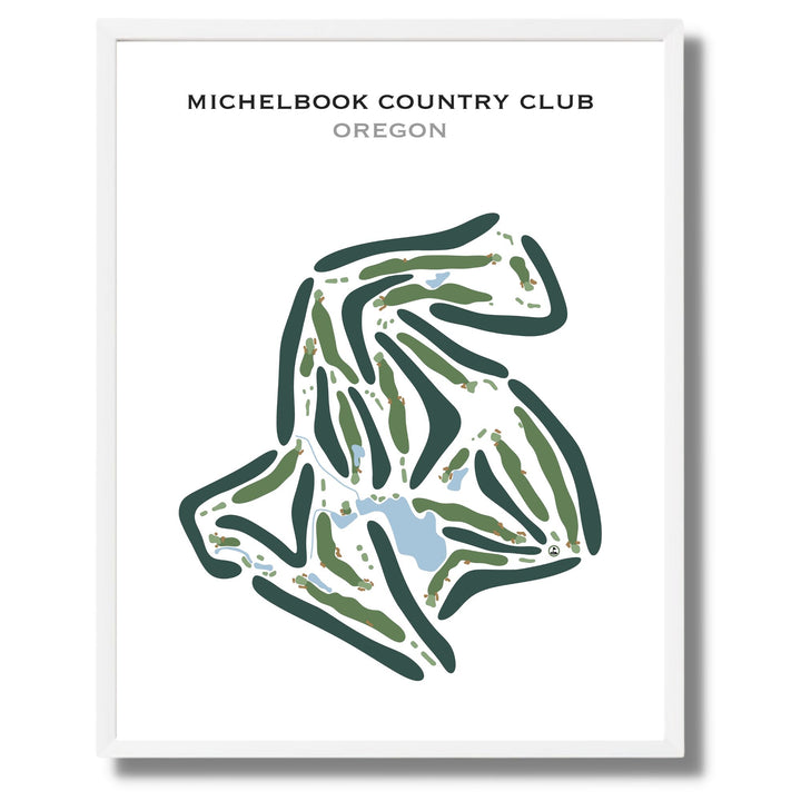 Michelbook Country Club, Oregon - Printed Golf Courses