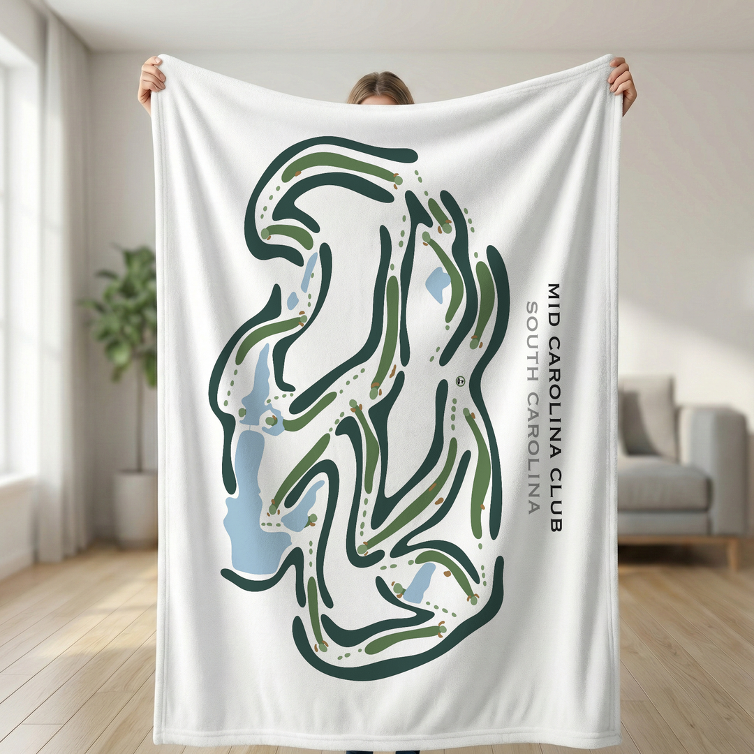 Mid Carolina Club, South Carolina - Printed Golf Courses