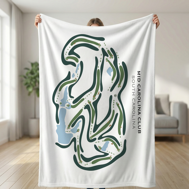 Mid Carolina Club, South Carolina - Printed Golf Courses