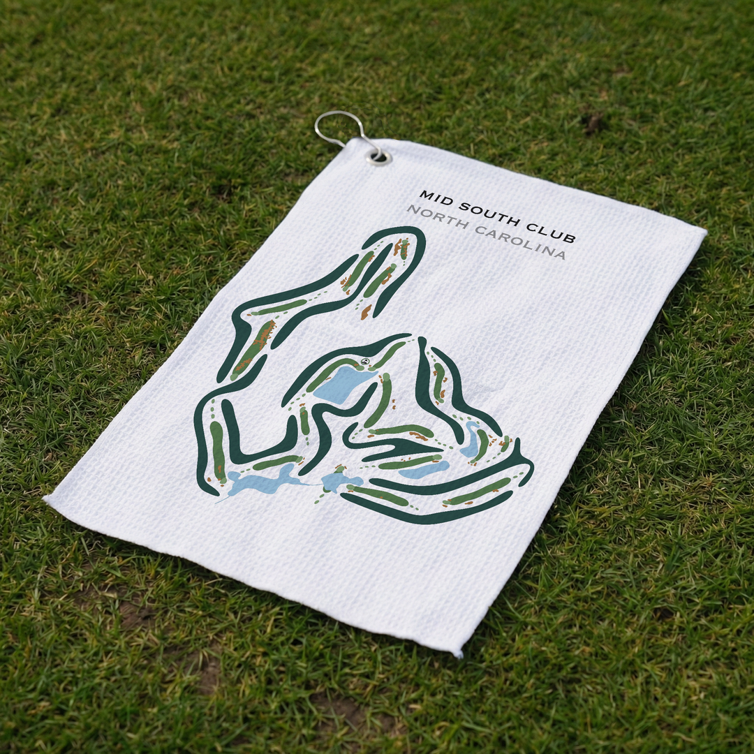 Mid South Club, North Carolina - Printed Golf Courses