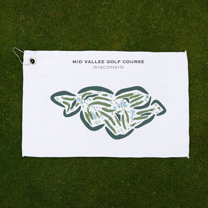 Mid Vallee Golf Course, Wisconsin - Printed Golf Courses