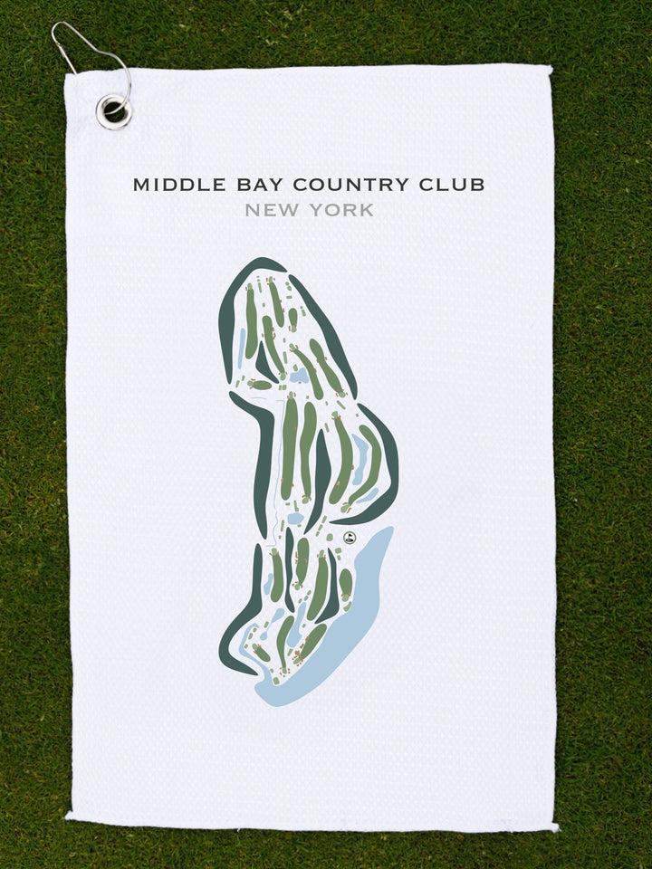 Middle Bay Country Club, New York - Printed Golf Courses