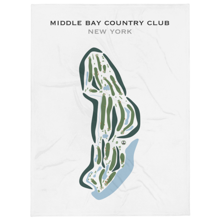 Middle Bay Country Club, New York - Printed Golf Courses