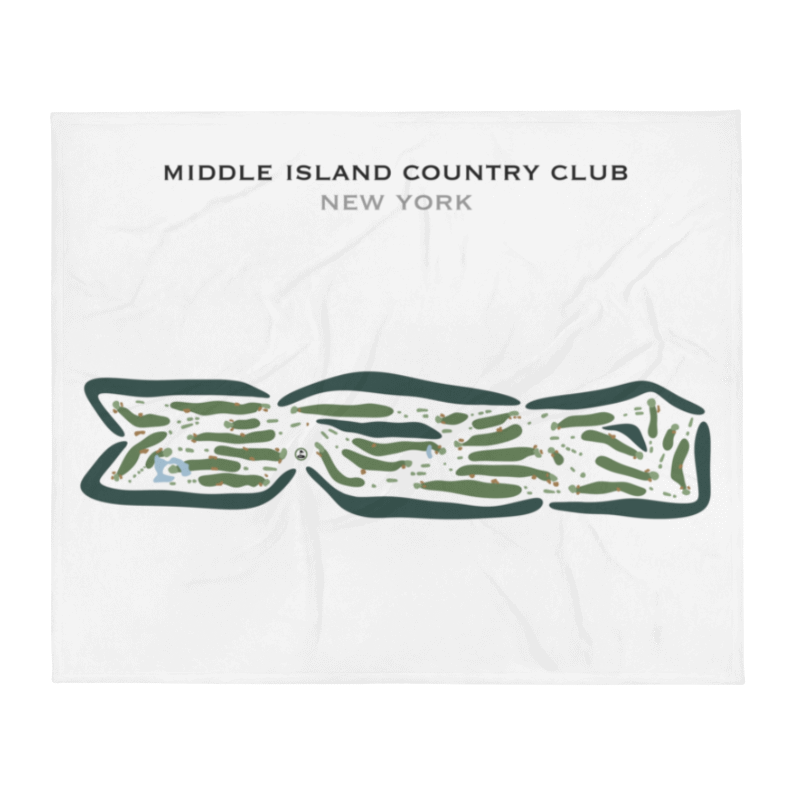 Middle Island Country Club, New York - Printed Golf Courses