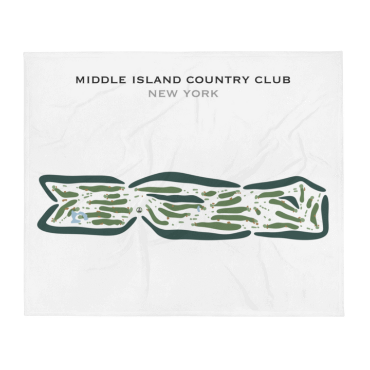 Middle Island Country Club, New York - Printed Golf Courses