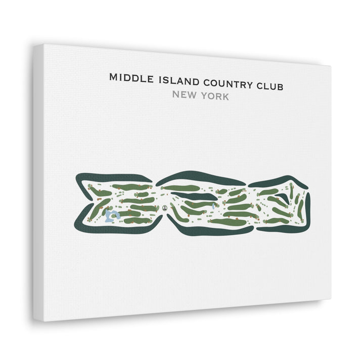 Middle Island Country Club, New York - Printed Golf Courses