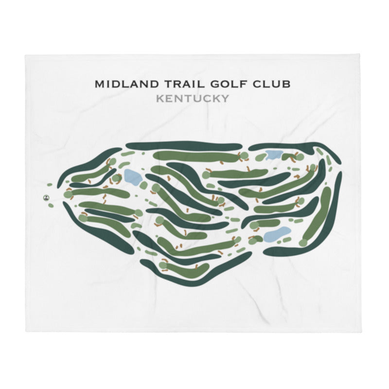 Midland Trail Golf Club, Kentucky - Printed Golf Course