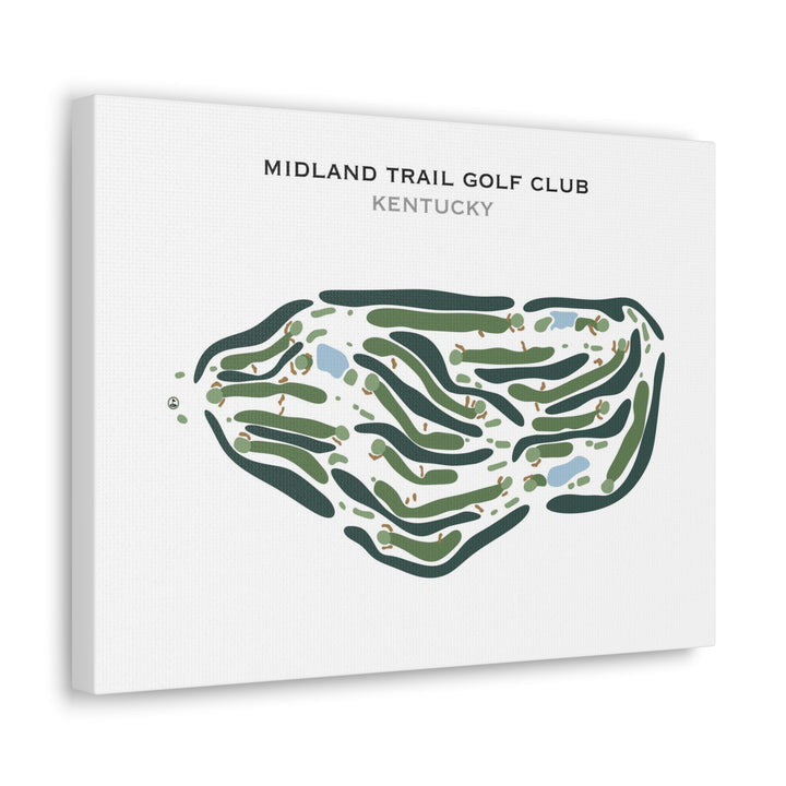 Midland Trail Golf Club, Kentucky - Printed Golf Course