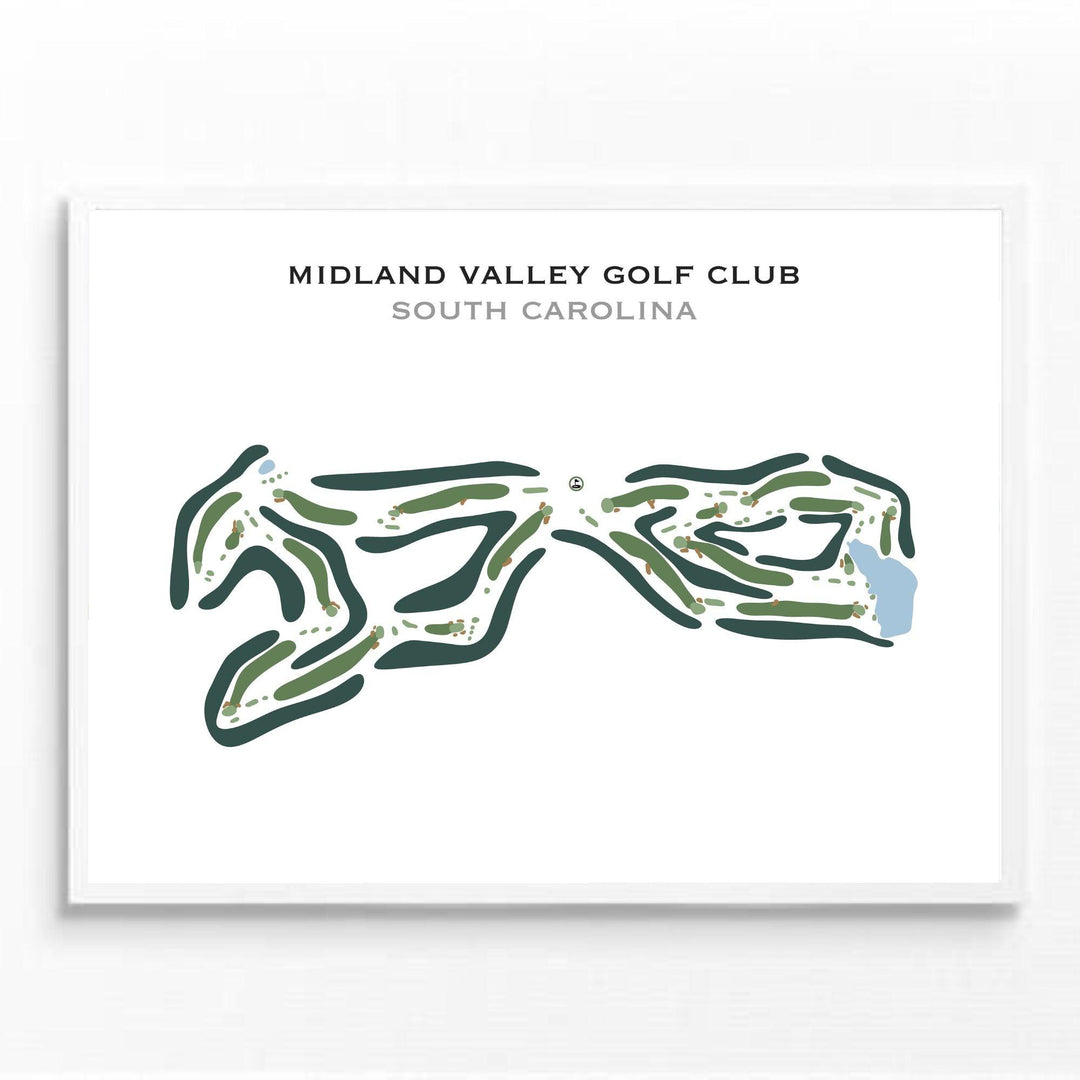 Midland Valley Golf Club, South Carolina - Golf Course Prints