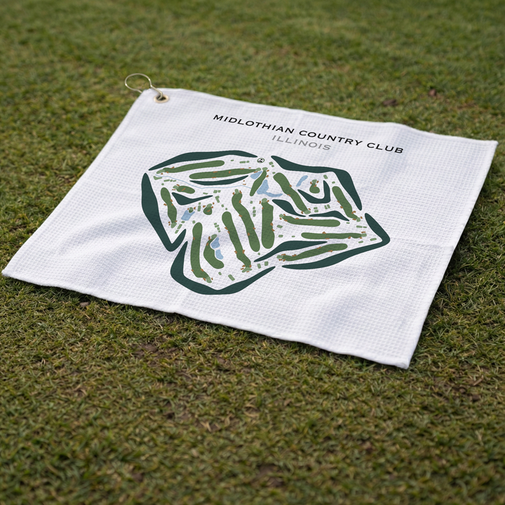 Midlothian Country Club, Illinois - Printed Golf Courses