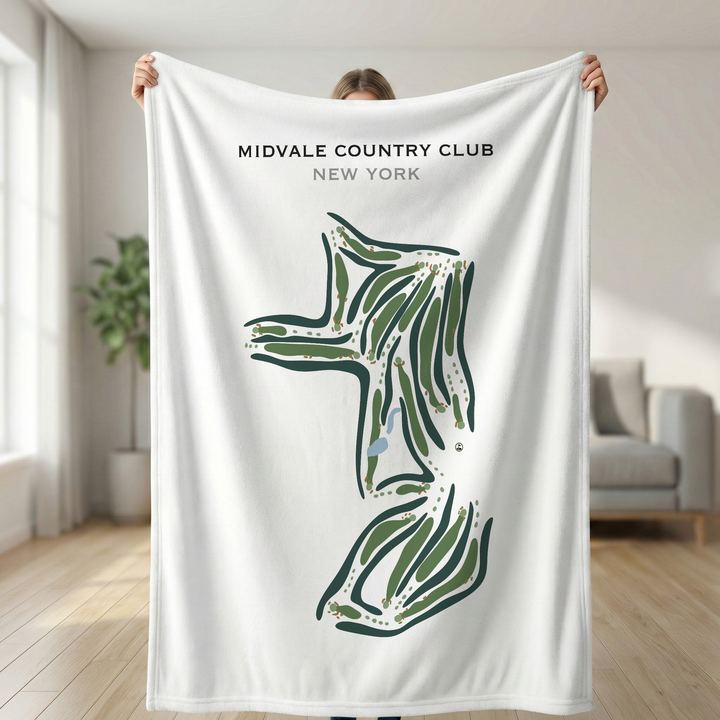 Midvale Country Club, New York - Printed Golf Courses