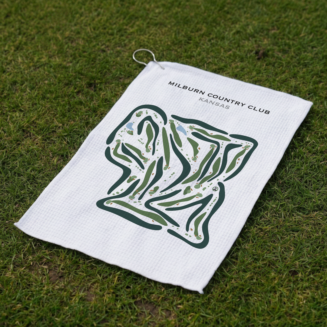 Milburn Country Club, Kansas - Printed Golf Courses
