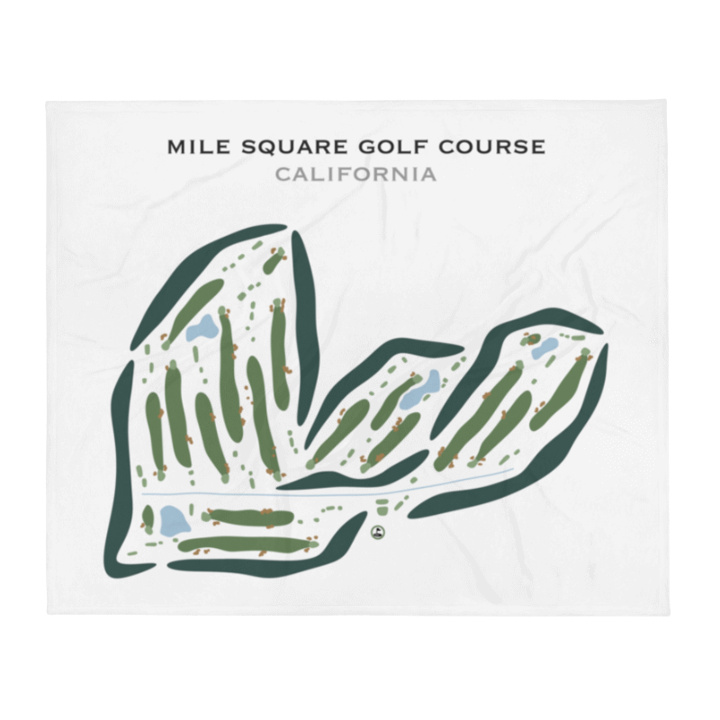 Mile Square Golf Course, California - Printed Golf Courses