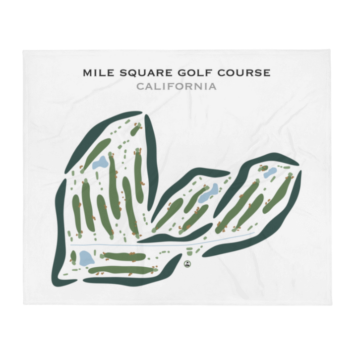 Mile Square Golf Course, California - Printed Golf Courses