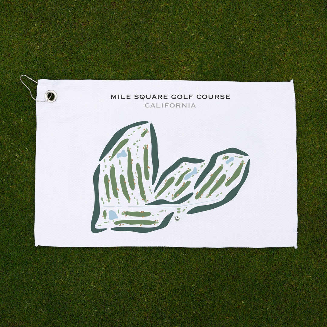 Mile Square Golf Course, California - Printed Golf Courses