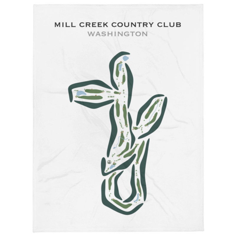 Mill Creek Country Club, Washington - Printed Golf Courses