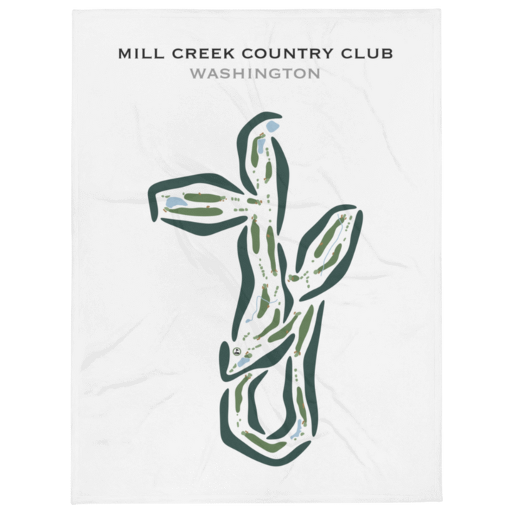 Mill Creek Country Club, Washington - Printed Golf Courses