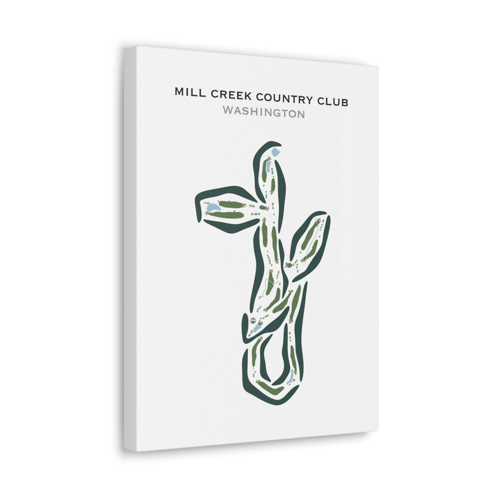 Mill Creek Country Club, Washington - Printed Golf Courses