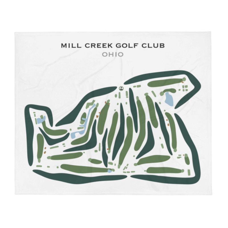 Mill Creek Golf Club, Ohio - Printed Golf Courses