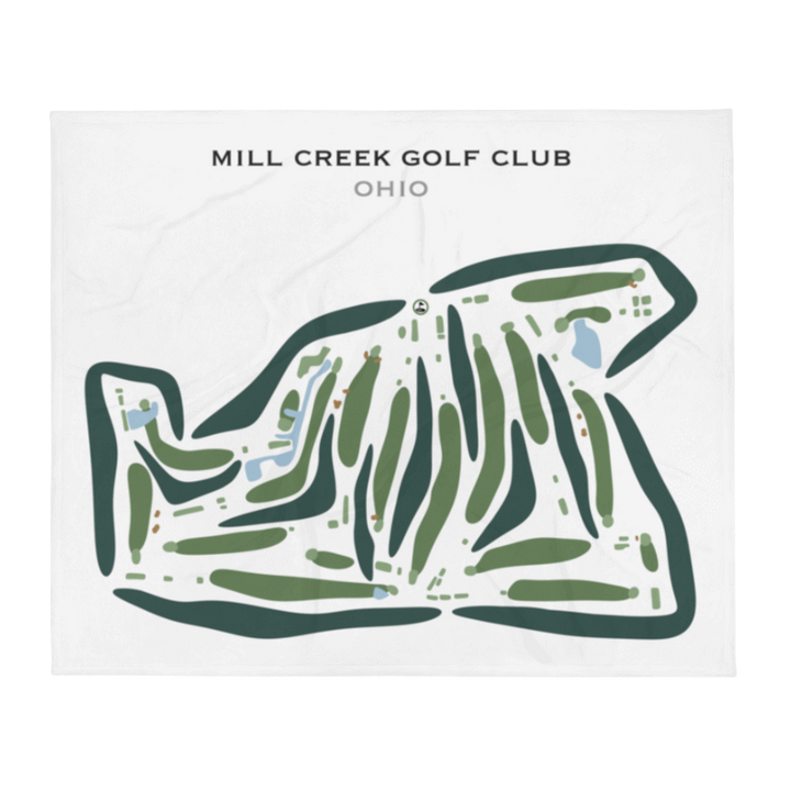 Mill Creek Golf Club, Ohio - Printed Golf Courses