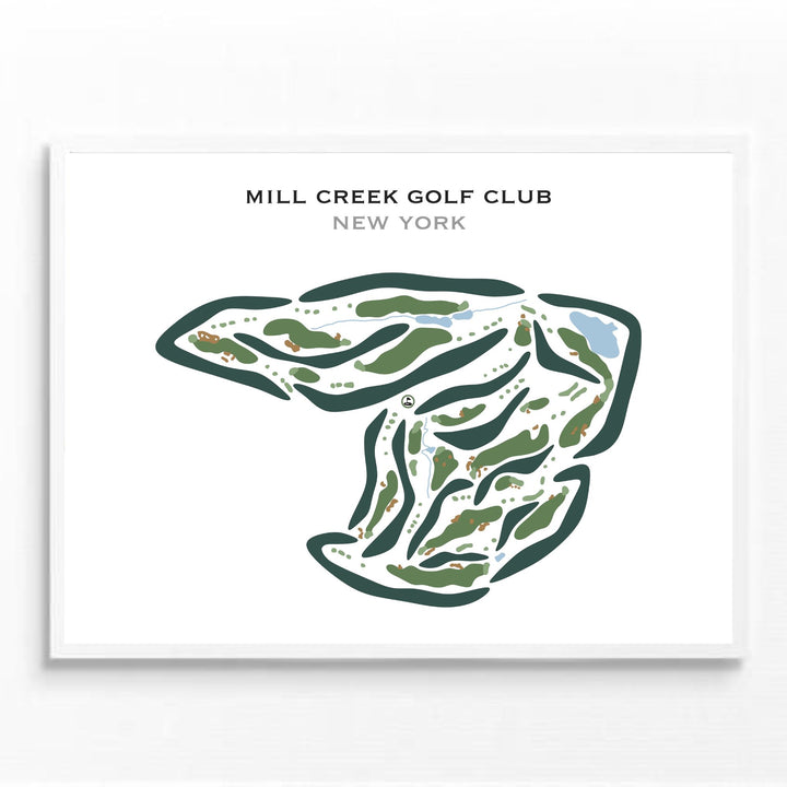 Mill Creek Golf Club, New York - Printed Golf Courses