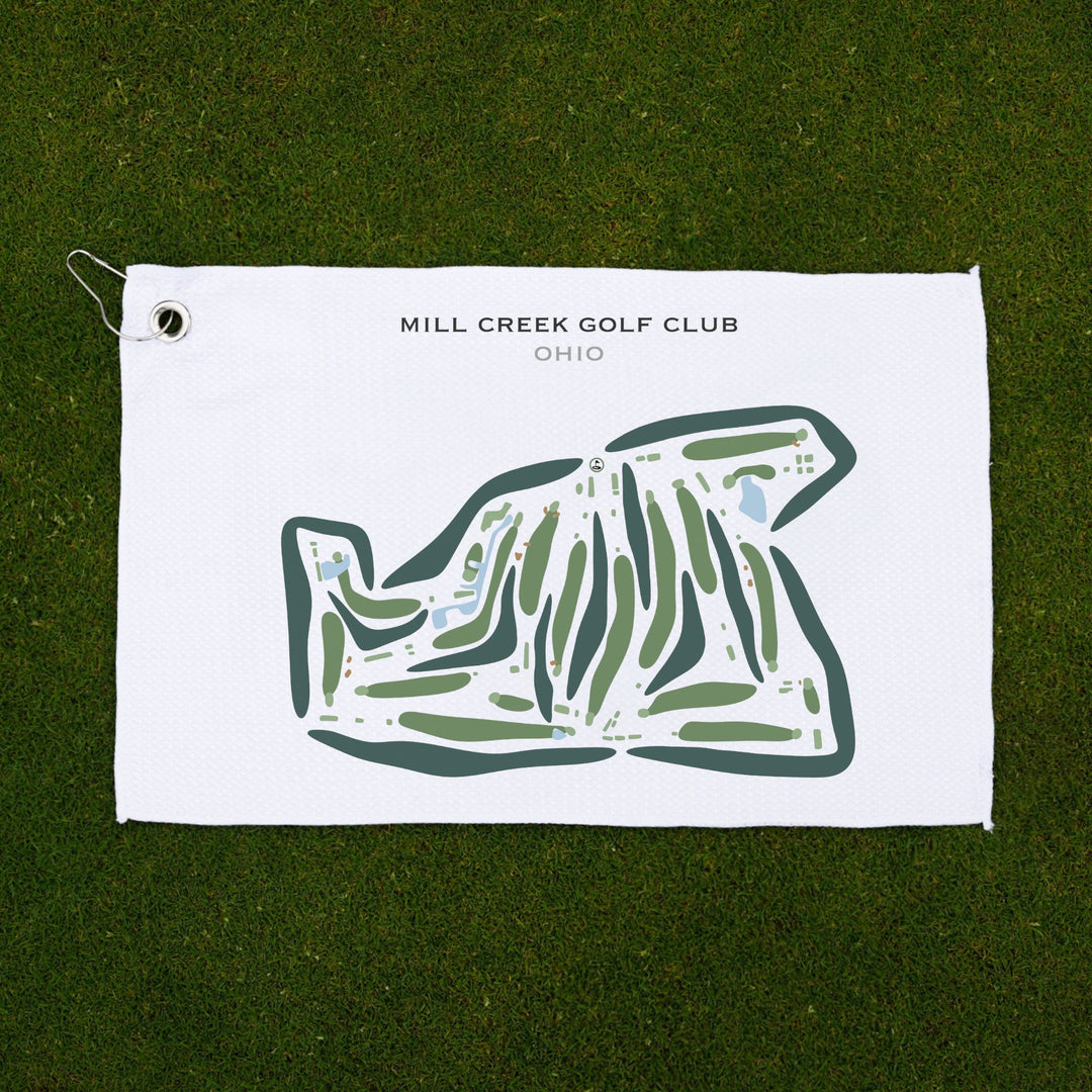 Mill Creek Golf Club, Ohio - Printed Golf Courses