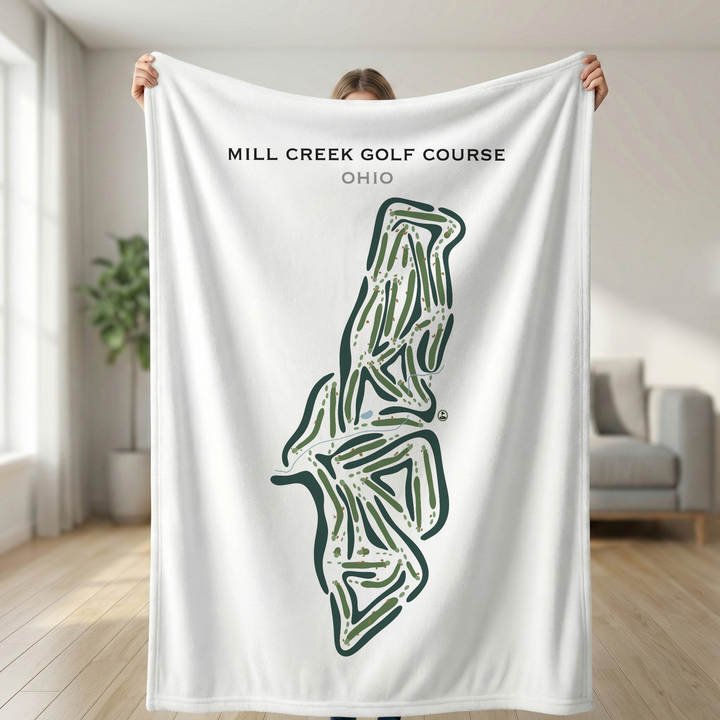 Mill Creek Golf Course, Ohio - Printed Golf Courses