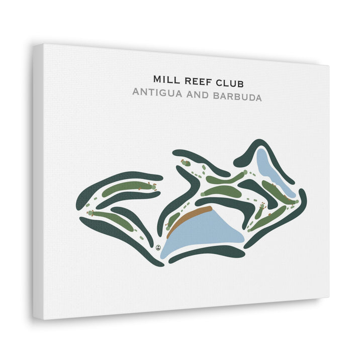 Mill Reef Golf Club, Antigua and Barbuda - Printed Golf Course