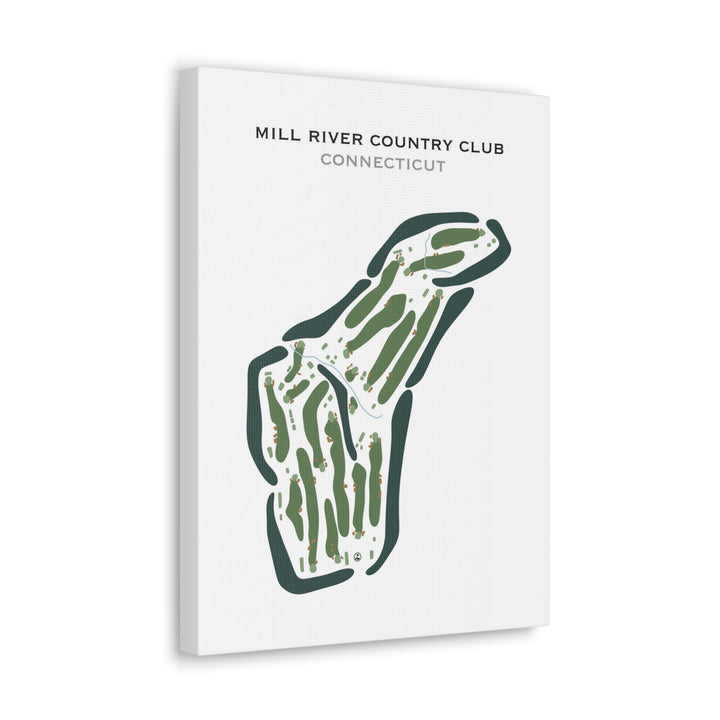 Mill River Country Club, Connecticut - Printed Golf Courses