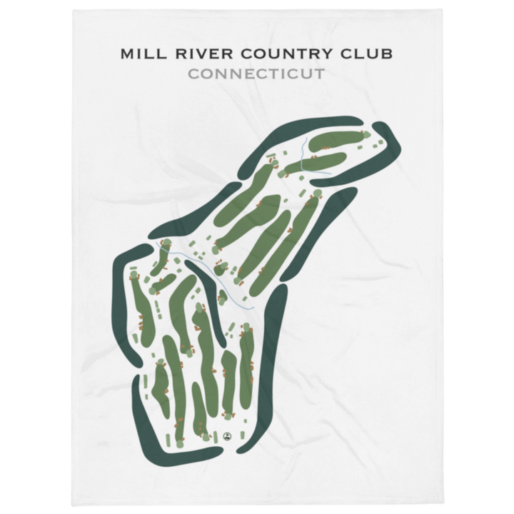 Mill River Country Club, Connecticut - Printed Golf Courses