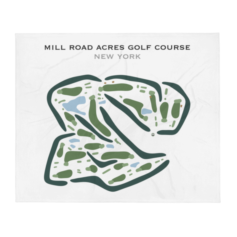 Mill Road Acres Golf Course, New York - Printed Golf Courses