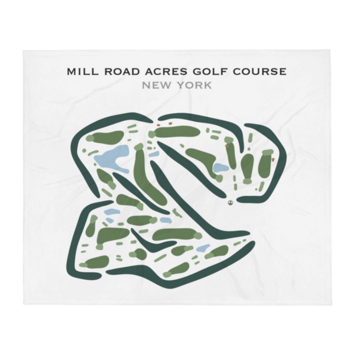 Mill Road Acres Golf Course, New York - Printed Golf Courses