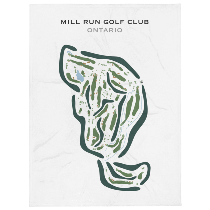 Mill Run Golf Club, Ontario, Canada - Printed Golf Courses