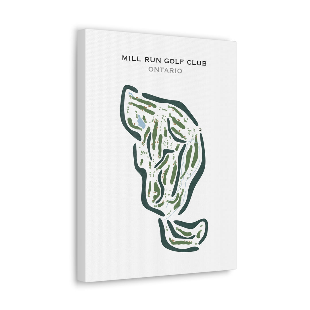 Mill Run Golf Club, Ontario, Canada - Printed Golf Courses