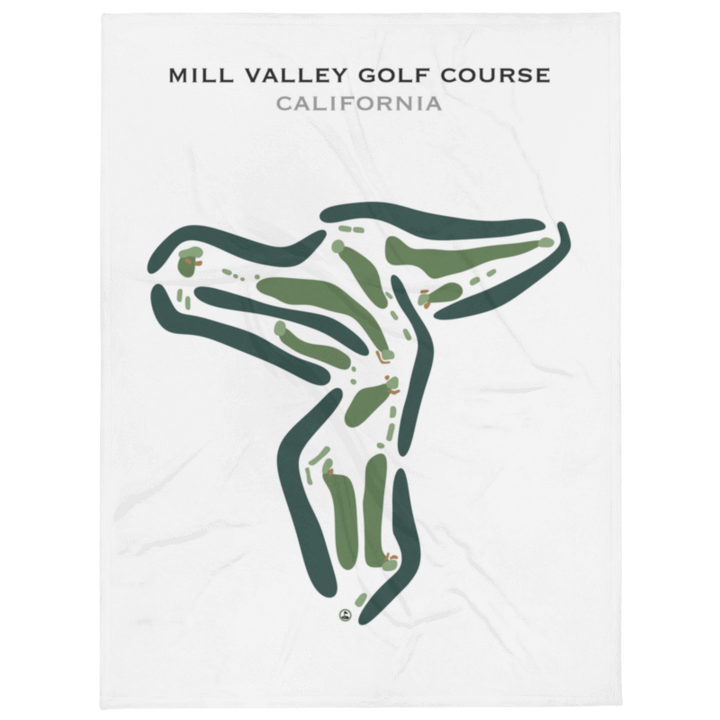 Mill Valley Golf Course, California - Printed Golf Courses